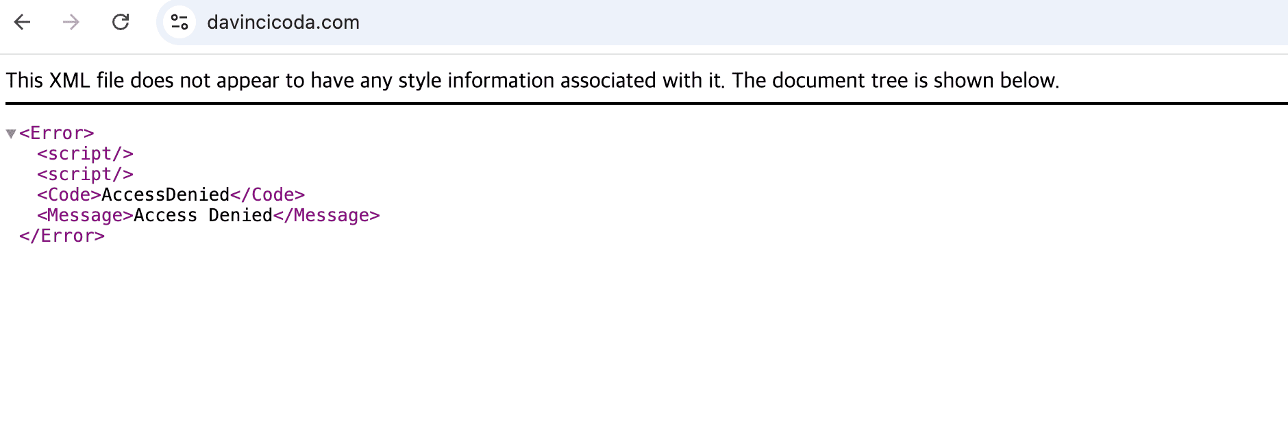 Access Denied Access Denied