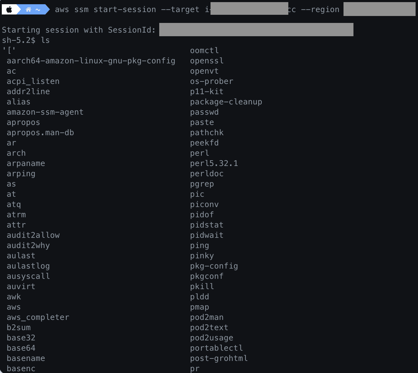 ls 명령어 입력 ls 명령어 입력